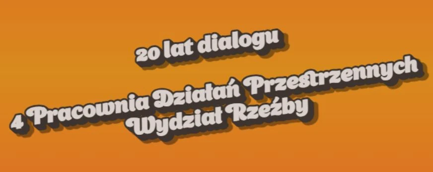 plakat 20 lat dialogu